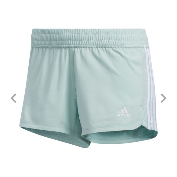 Adidas mint green shorts Clearance
